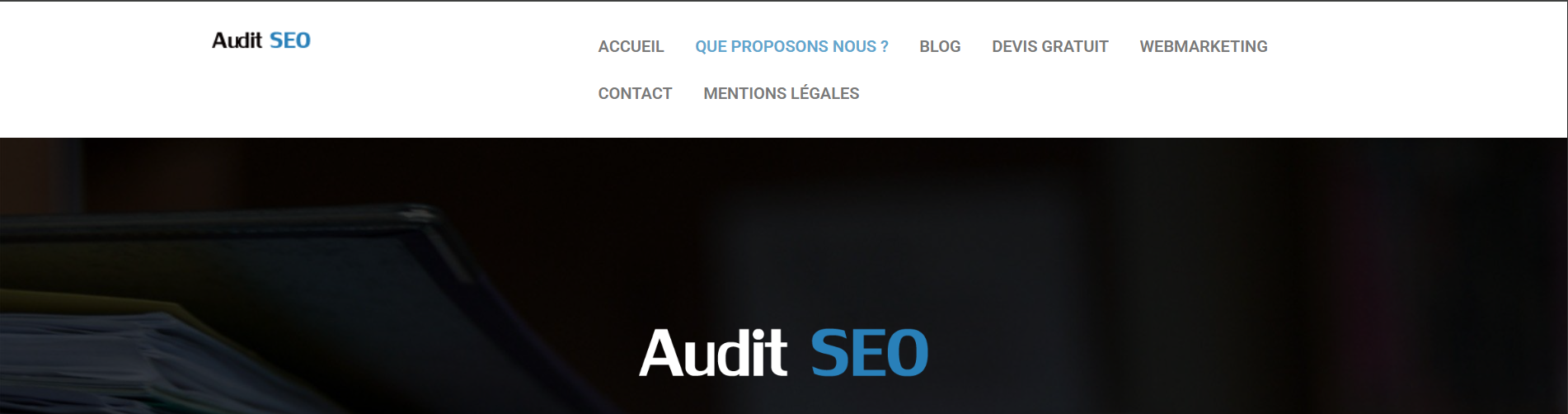 Audit sémantique avec Audit SEO